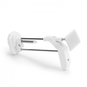 Patent Security hook with slatwall bottom